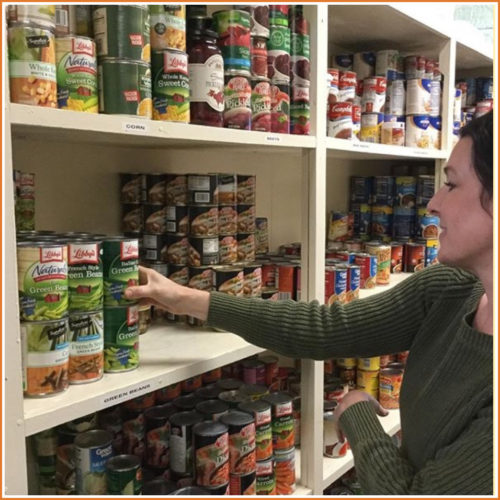 Canned Goods are always needed at North Valley Food Bank